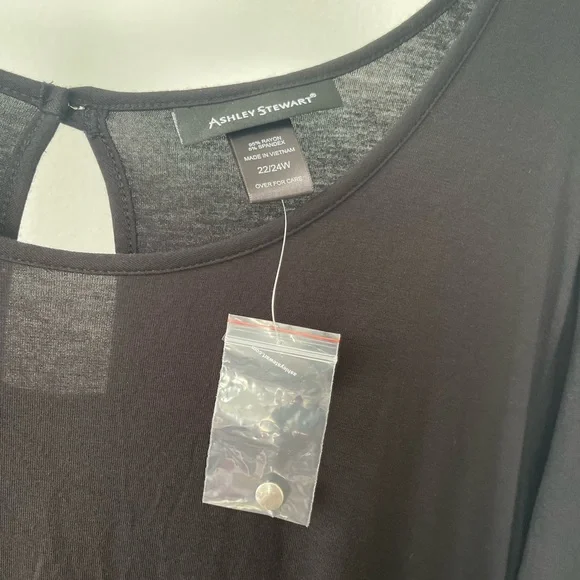 Ashley Stewart black lounge legging and shirt full body suit - Picture 4 of 9